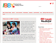 Tablet Screenshot of ibby-canada.org